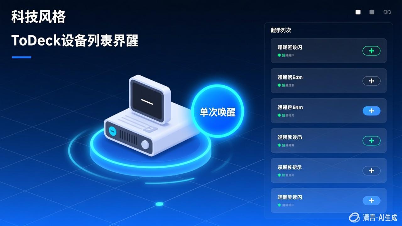 ToDesk远程开机与Wake-on-LAN配置实战 2026：远程唤醒电脑全流程插图3