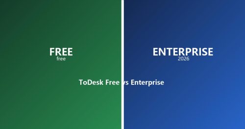 ToDesk free vs Enterprise: What is the real difference? 2026 Test cover